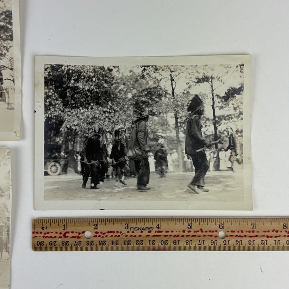 Herbert Bisco Early 1900s Native American Ceremony Powwow Photos 5x7 Ephemera - Picture 8 of 11